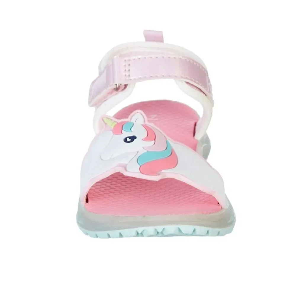 Carters GIRLS SIZE 7T Dreamy Unicorn Light-Up Sole Sandals